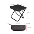 Portable Hand Zipper Bag Folding Stool