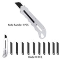Retractable Stainless Steel Heavy-Duty Utility Knife