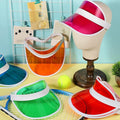 Unisex Sun Visors Plastic Clear Cap