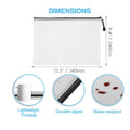 Plastic Mesh Zipper Pouch