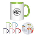 11 Fl Oz Minimalist Coated Ceramic Creative Mug