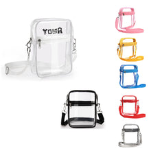 PVC Shoulder Transparent Crossbody Bag