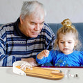 Tabletop Wooden Bowling Game