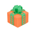 3 Inch  Screw-On Surprise Prank Gift Box - Christmas Edition