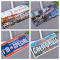 Custom Full Color Aluminum License Plate-6" x 12"