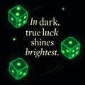 Full Color Custom 1" Luminous Dice