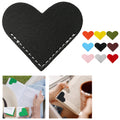 Page Corner Leather Heart Bookmark For Reading