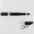 3-In-1 LED Flashlight with Whistle & Ballpoint Pen