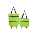 Foldable Expandable Shopping Bag W/Wheels