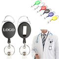 Back Clip Oval Easy Stretch Device Keychain Buckle