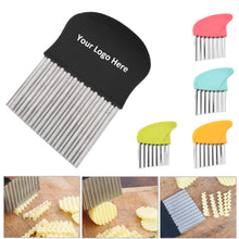 Stainless Steel Wavy Slicer for Potatoes & Fruits
