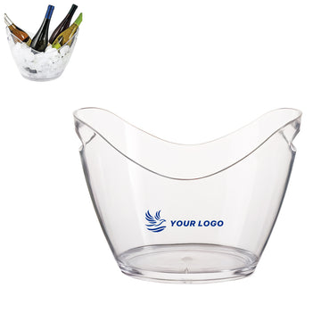 8L Large Ice Buckets Clear Acrylic