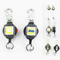 Rechargeable LED Retractable Badge Reel Light