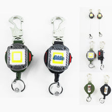 Rechargeable LED Retractable Badge Reel Light