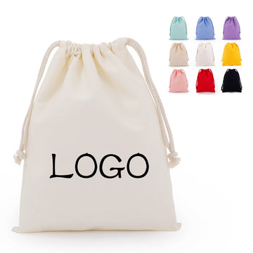 Cotton Gift Bag With Drawstring