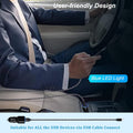 Smart 2 Usb Car Rapid Charger With Blue Led