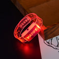 LED Luminous Bracelet Happy Flashing Wristband