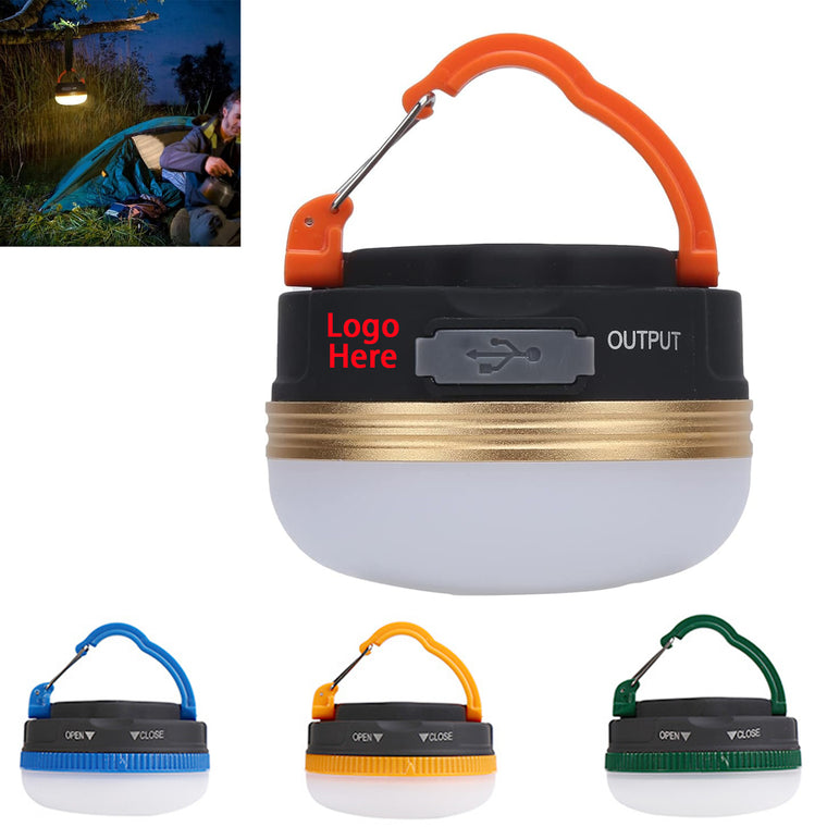 Outdoor Portable Waterproof USB Rechargeable Tent Light