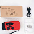 Emergency Tool Radio With Led Flashlight, 600Mah Power Bank