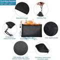 Waterproof And Fireproof Zipper Document Bag