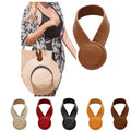 Multi-Purpose Leather Magnetic Hat Clip For Travel Bags