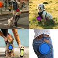 Collapsible Dog Bowl With Carabiners