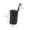 Dog Poop Bag Holder With Carabiner Oxford Cloth Dispenser