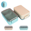 Eco-Friendly Wheat Straw Lunch Box With Buckle