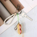 Cute Stress Relief Pod Keychain Bean Peanut Squeeze Toy