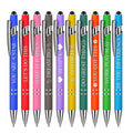 Soft-Touch Aluminum Pen W/ Stylus
