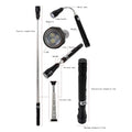 Telescopic Aluminum Flashlight With Magnet