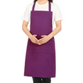 Polyester Bib Apron With 2 Pocket