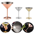 Stainless Steel Martini Glass Durable Chilled Cocktail Cup