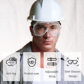 Anti-Fog Protective Safety Goggles