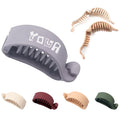 Morandi-Colored Matte Banana Clip