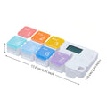 7 Days Pill Dispenser Organizer with Reminder Alarm