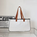 Minimalist Alphabet Canvas Bags
