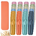 Reusable Travel Utensils Set with Case
