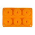 Food-Grade Silicone Donut Mold (6-Cavity)