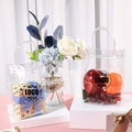 Thickened Pvc Transparent Plastic Gift Bag With Handle