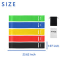 Pilates Fitness Resistance Bands and Booty Leg Stretch Bands
