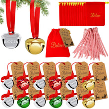 Christmas Believe Bell Ornaments