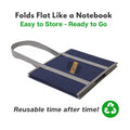 Heavy Duty Reusable Foldable Shopping Bag