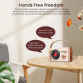 Small Portable Retro Bluetooth Speaker