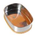 Wooden Lid Stainless Lunch Box