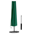 Oxford Fabric Patio Umbrella Cover With Zipper, Fits7-11Feet