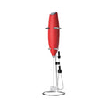 Electric Handheld Milk Frother W/Holder
