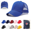 Cotton Mesh Baseball Cap Embroidery Customization