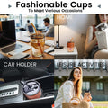 14-Oz Coffee Cup With Lid And Straw