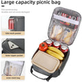 Insulated Lunch Bags With Clasp For Work Picnic Travel